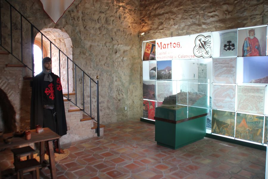 Interior del Castillo de la Villa, ahora reconvertido en museo